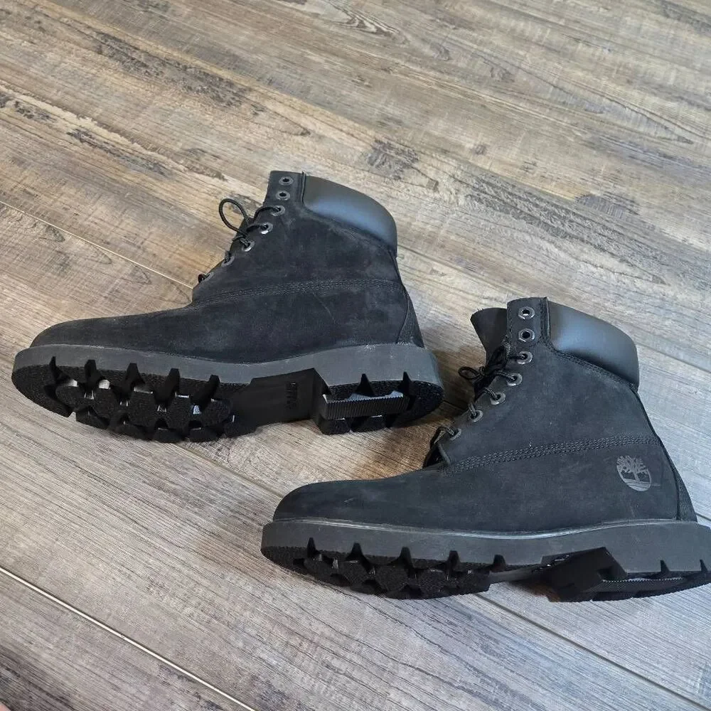 Men's Timberland Classic 6-Inch Waterproof Boot 19039 mens sz 8 black